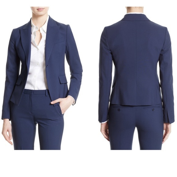 Theory sea blue blazer Clearance